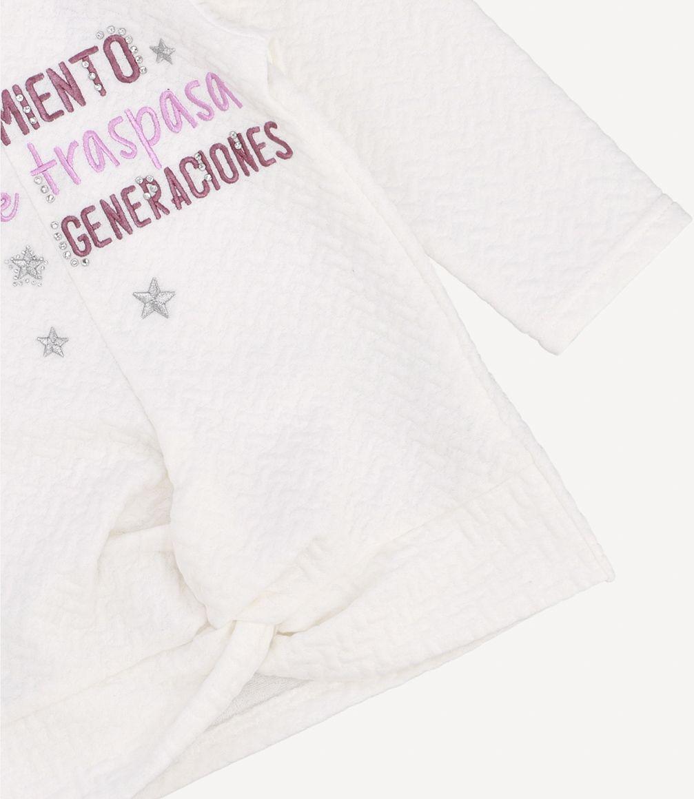 Conjunto Empowered Legacy Niña Blanco Limonada-2