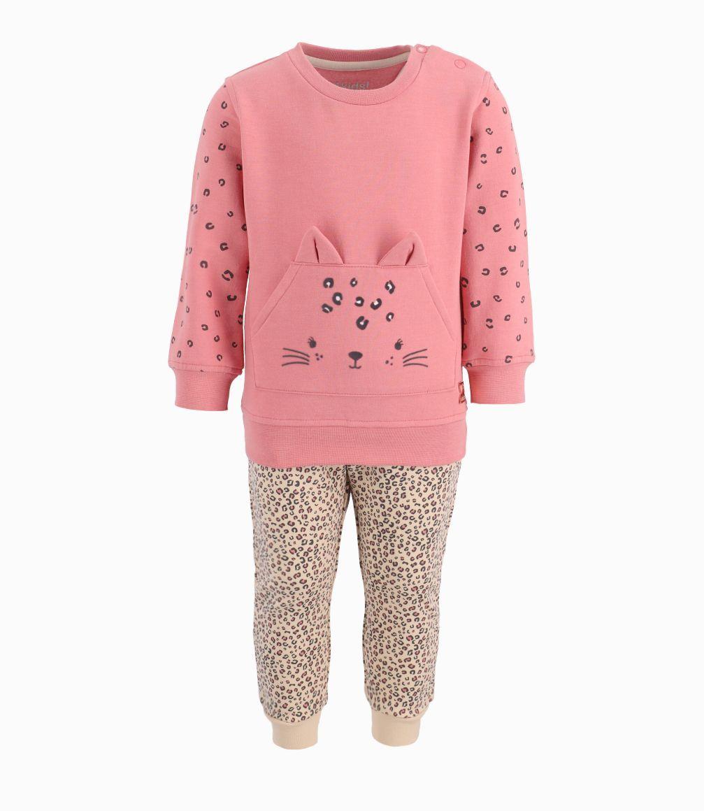 Conjunto Bebé Niña Animal Print 4 Kids Estampado-0