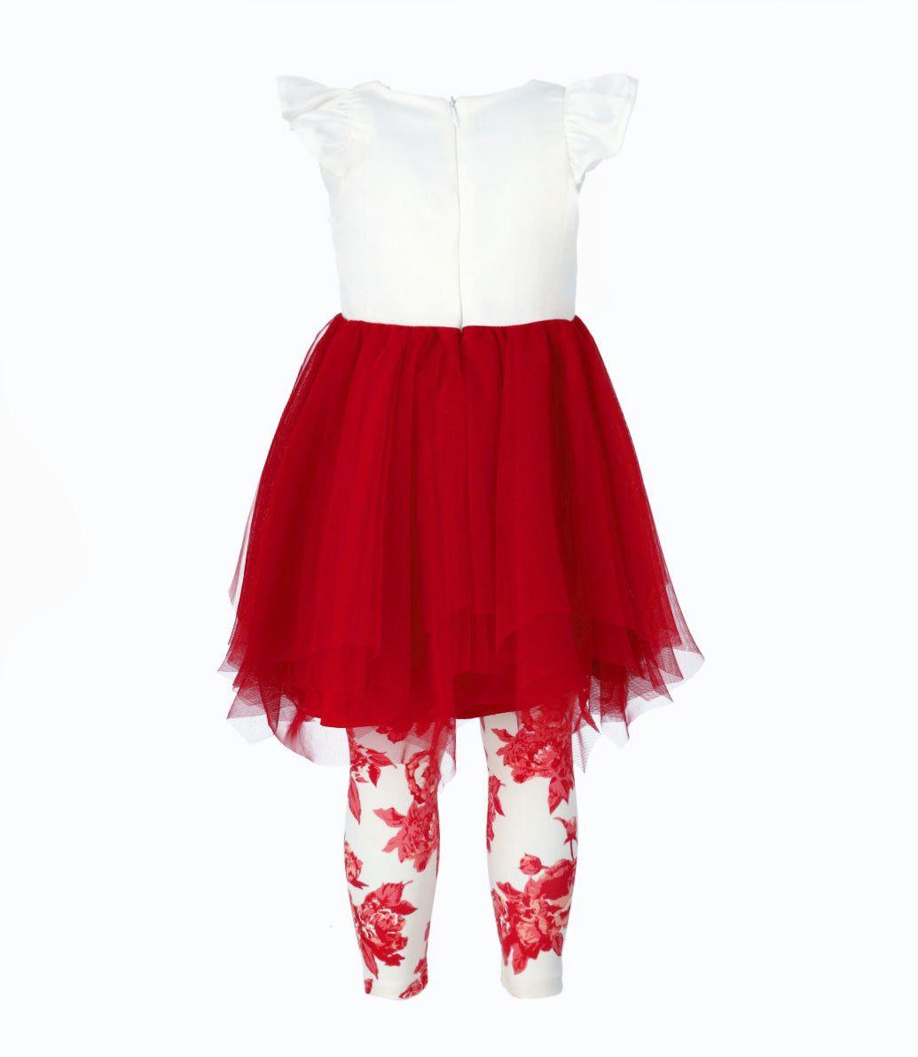 Conjunto niña con gato rojo Limonada-2