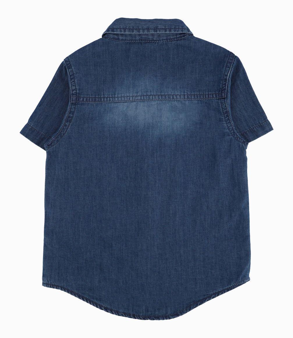 Camisa Bebé De Denim-3