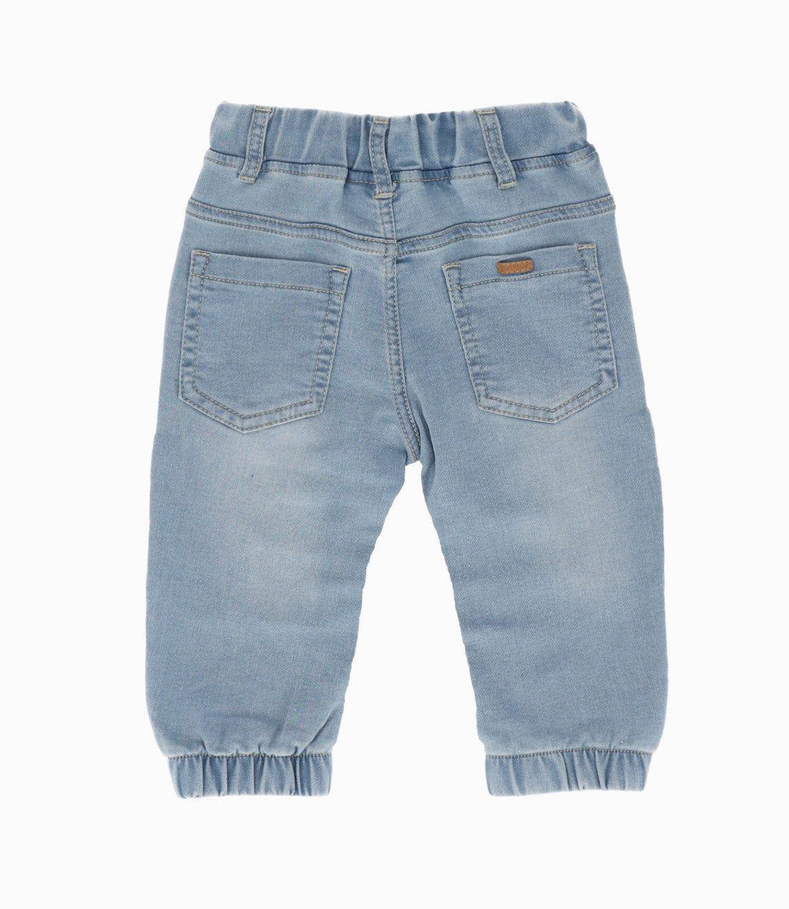 Jeans bebé jogger celeste Black and Blue-1