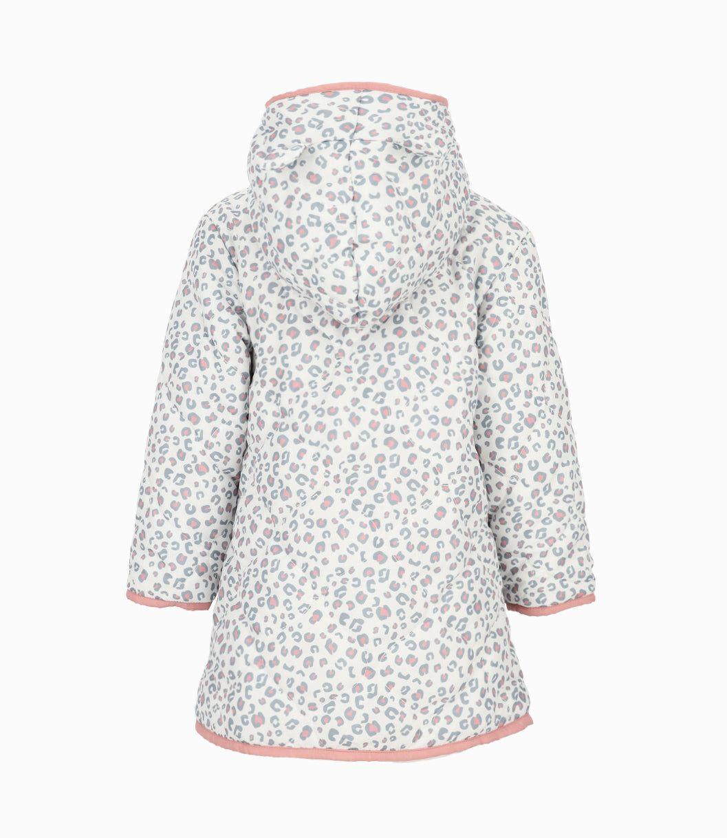 Parka bebés animal print palo rosa Limonada-1