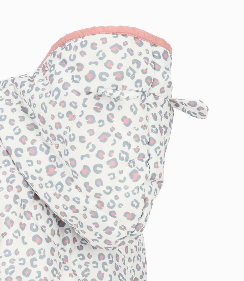 Parka bebés animal print palo rosa Limonada-2