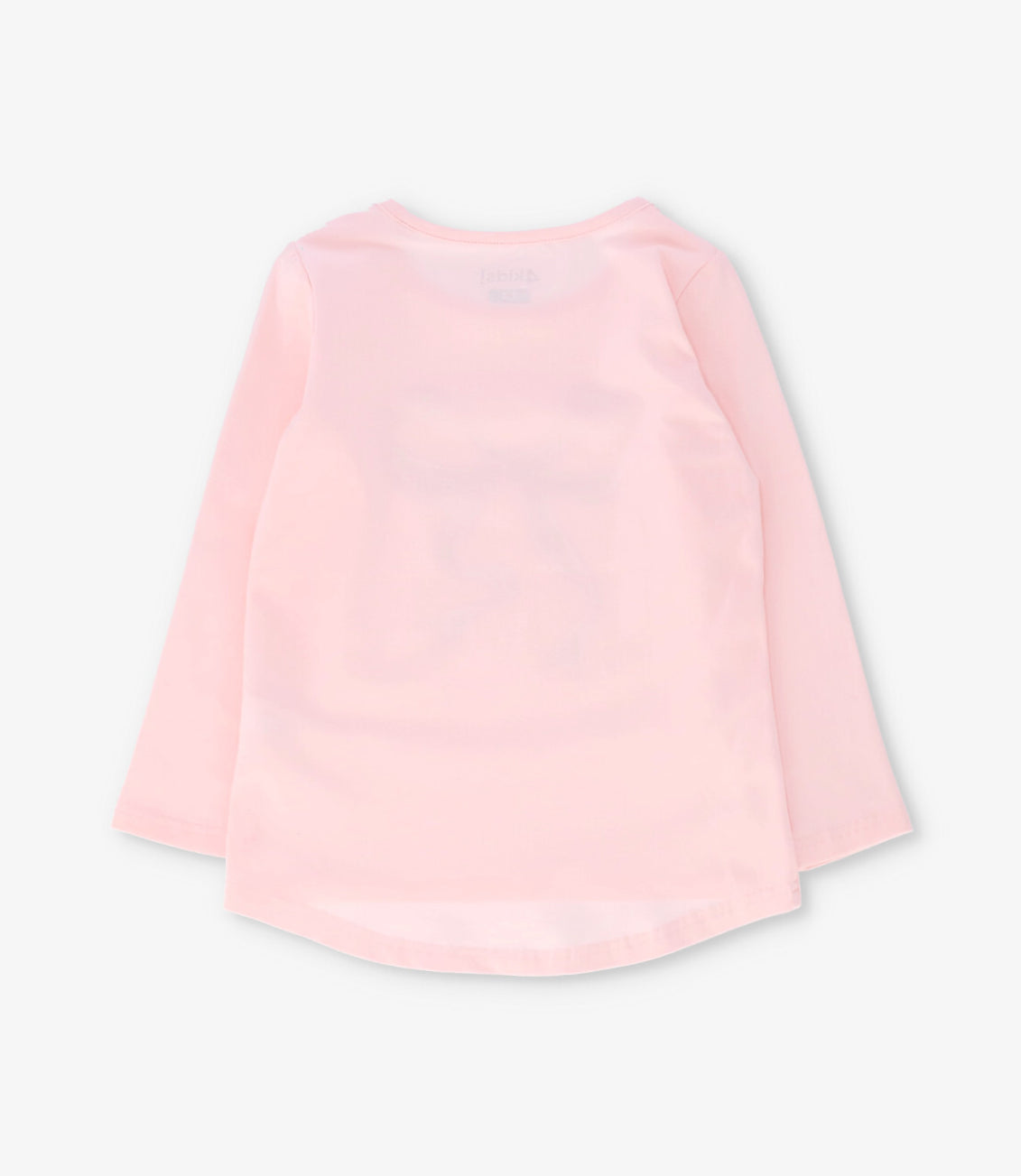 Polera manga larga niña con lazo rosado 4 Kids-1