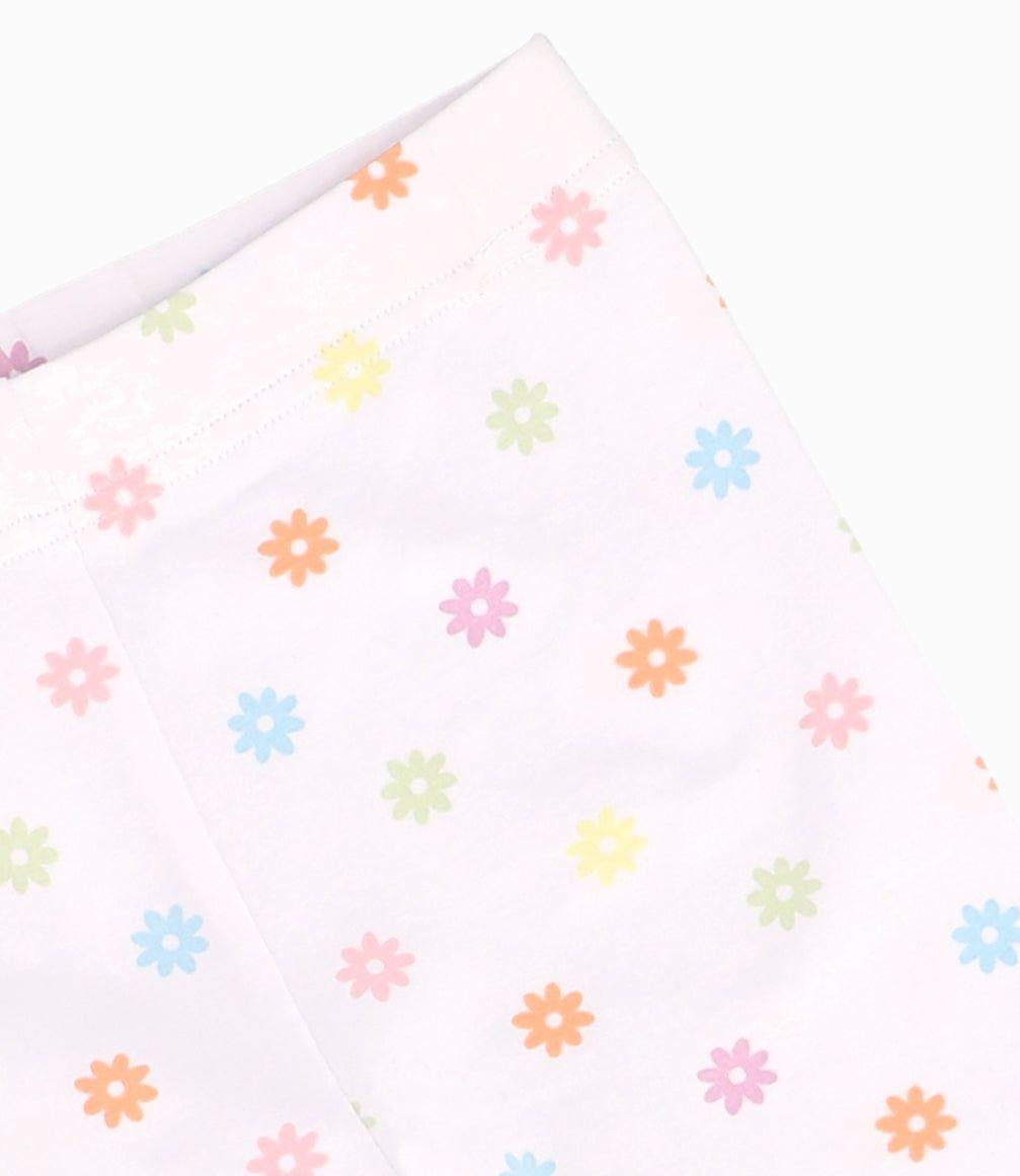 Calza Niña Floreada Blanco 4 Kids-4