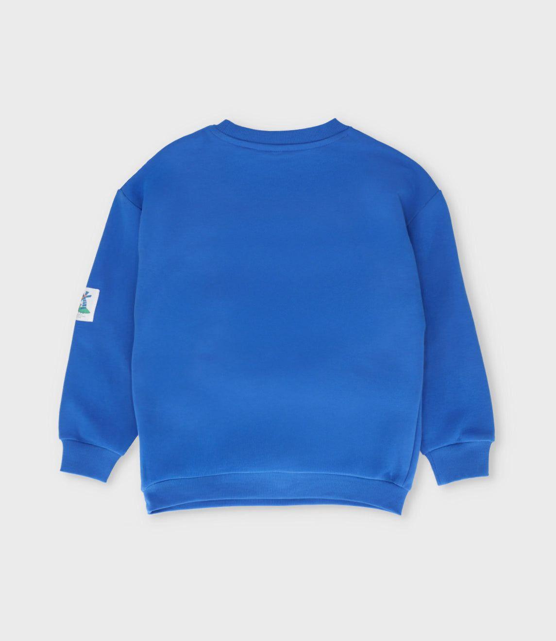 Polerón niño con diseño azul Black and Blue-1