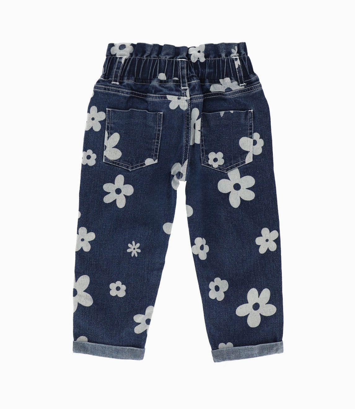 Jeans bebé bombacho azul Limonada-1