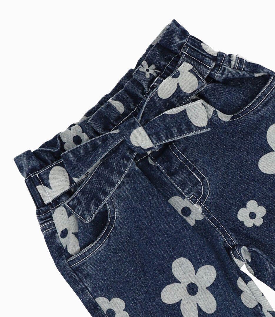 Jeans bebé bombacho azul Limonada-3