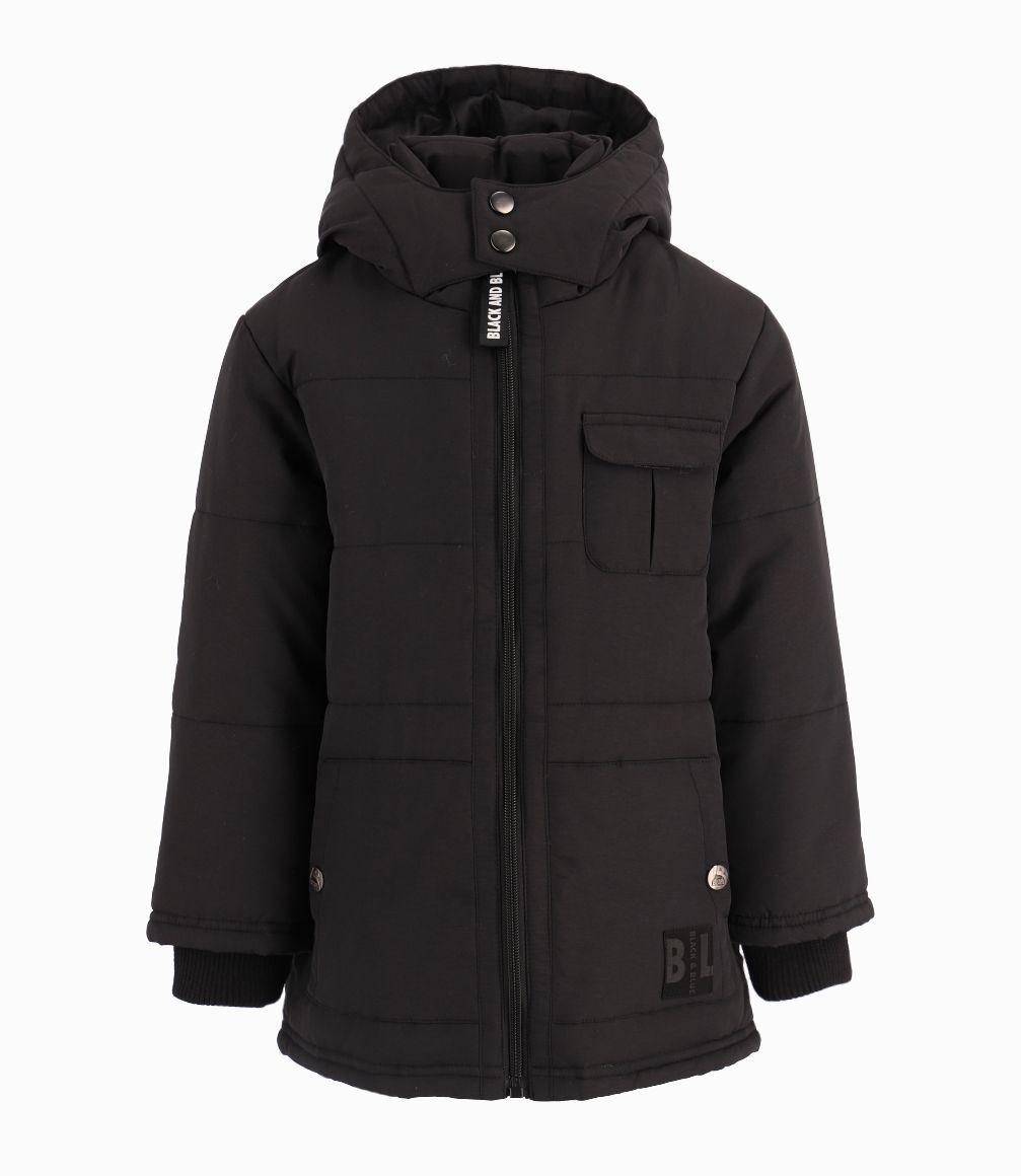 Parka Niño Impermeable Negro-0