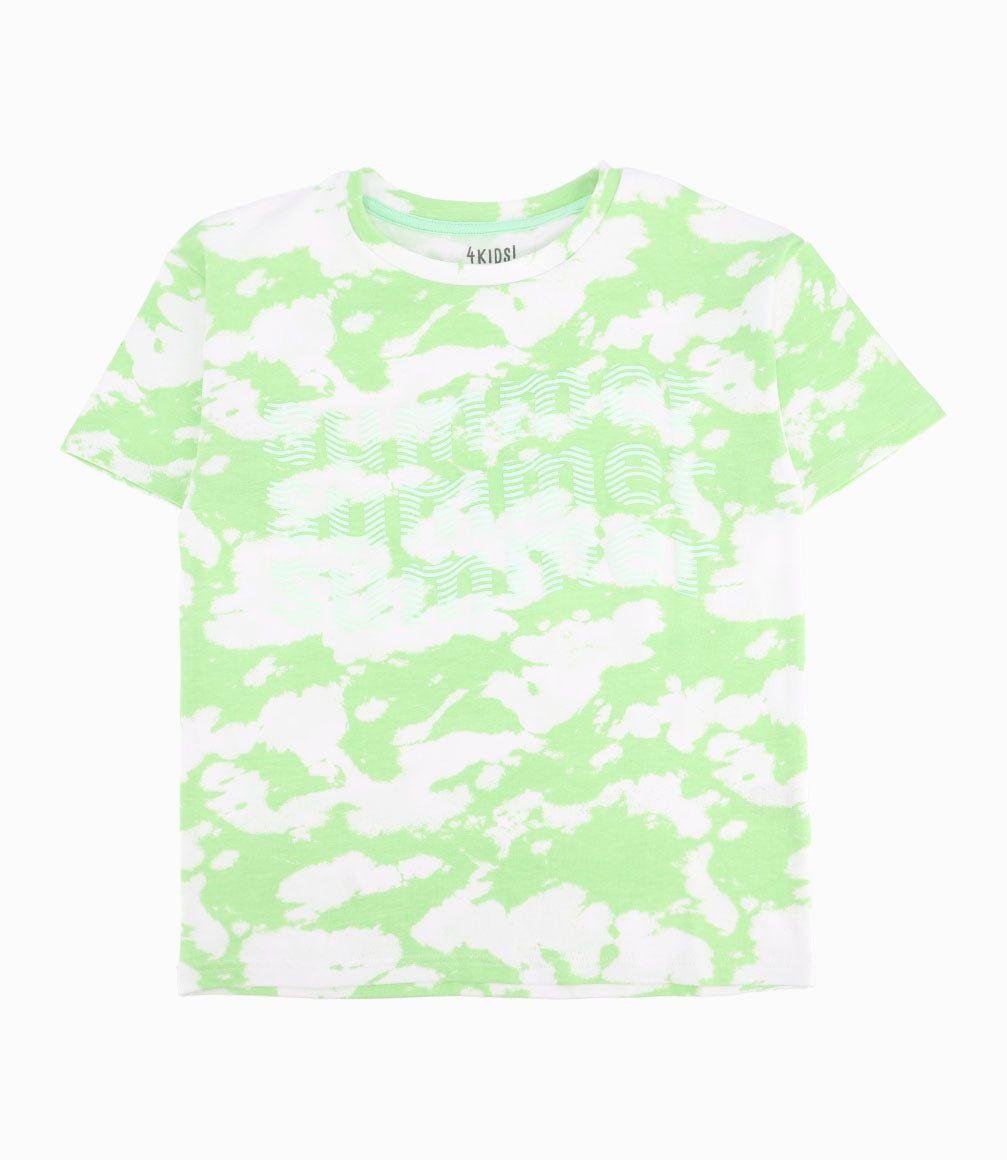 Polera Niño Con Estampado Crudo-6