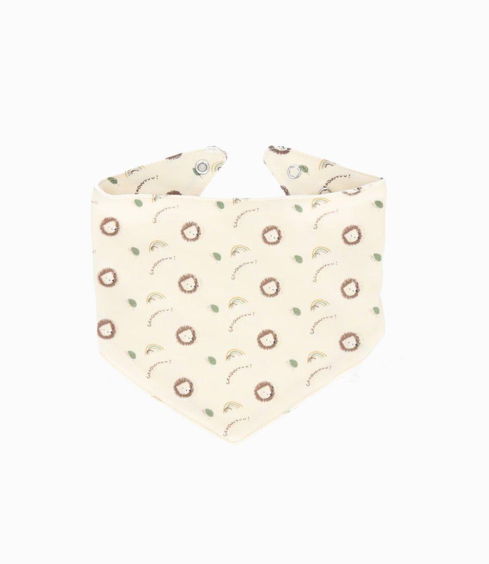 Conjunto recién nacido con babero beige 4 Kids-3