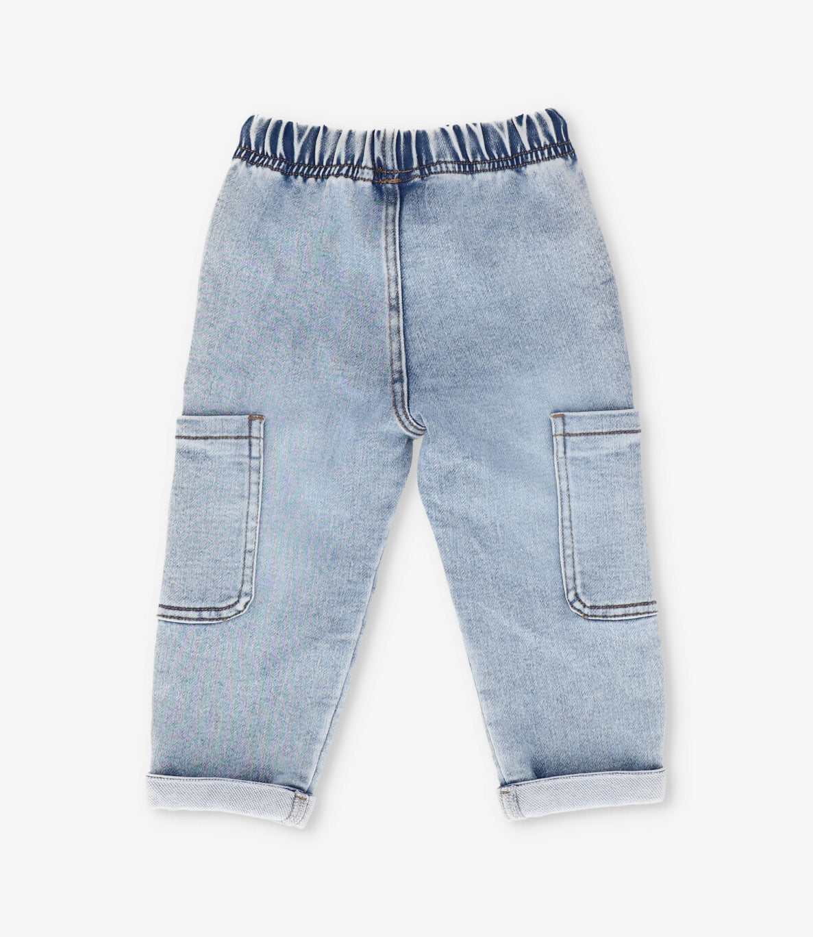 Jeans bebé cargo denim azul 4 Kids-2