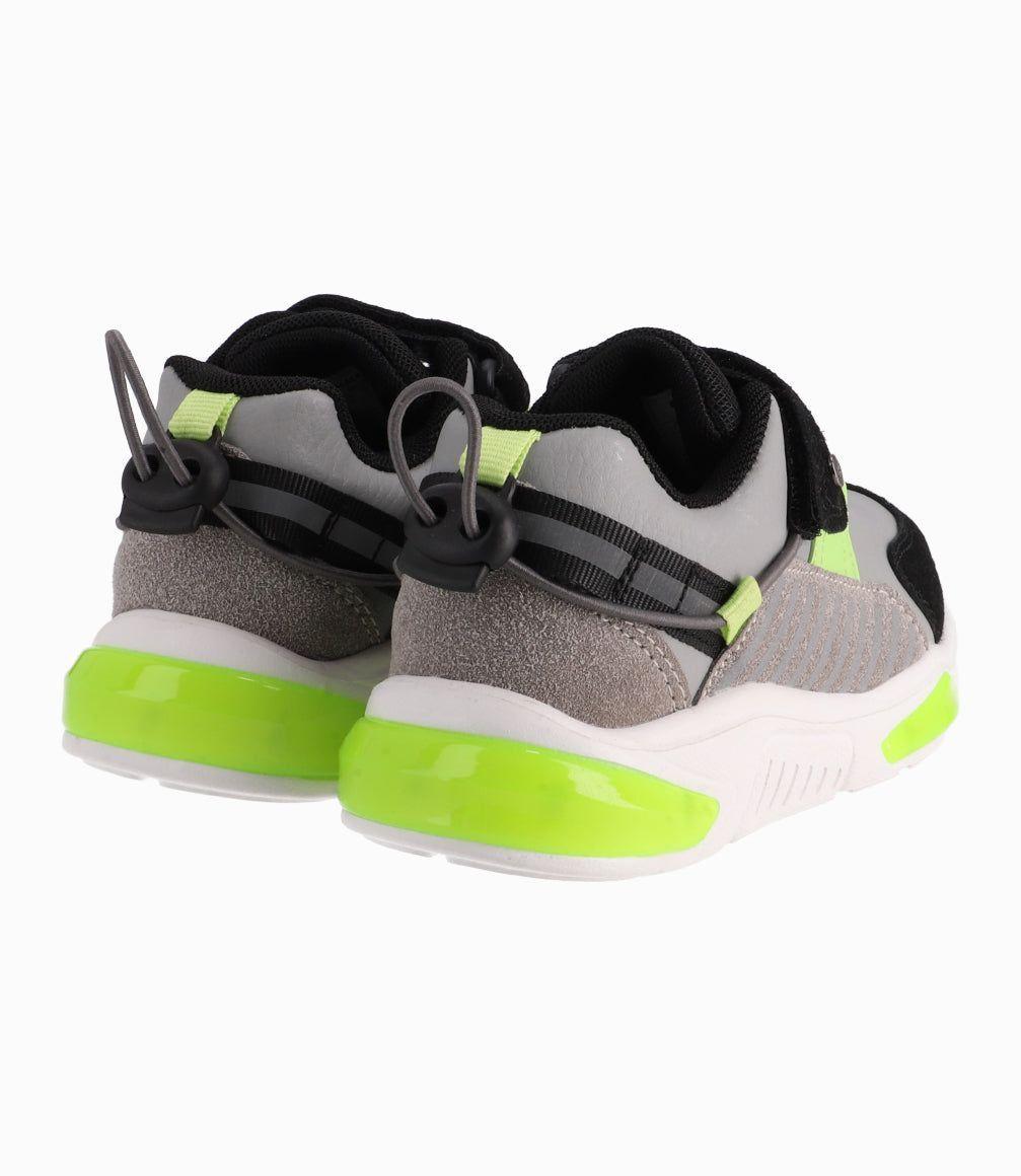 Zapatilla Caminante Urbana Black And Blue Negro-6