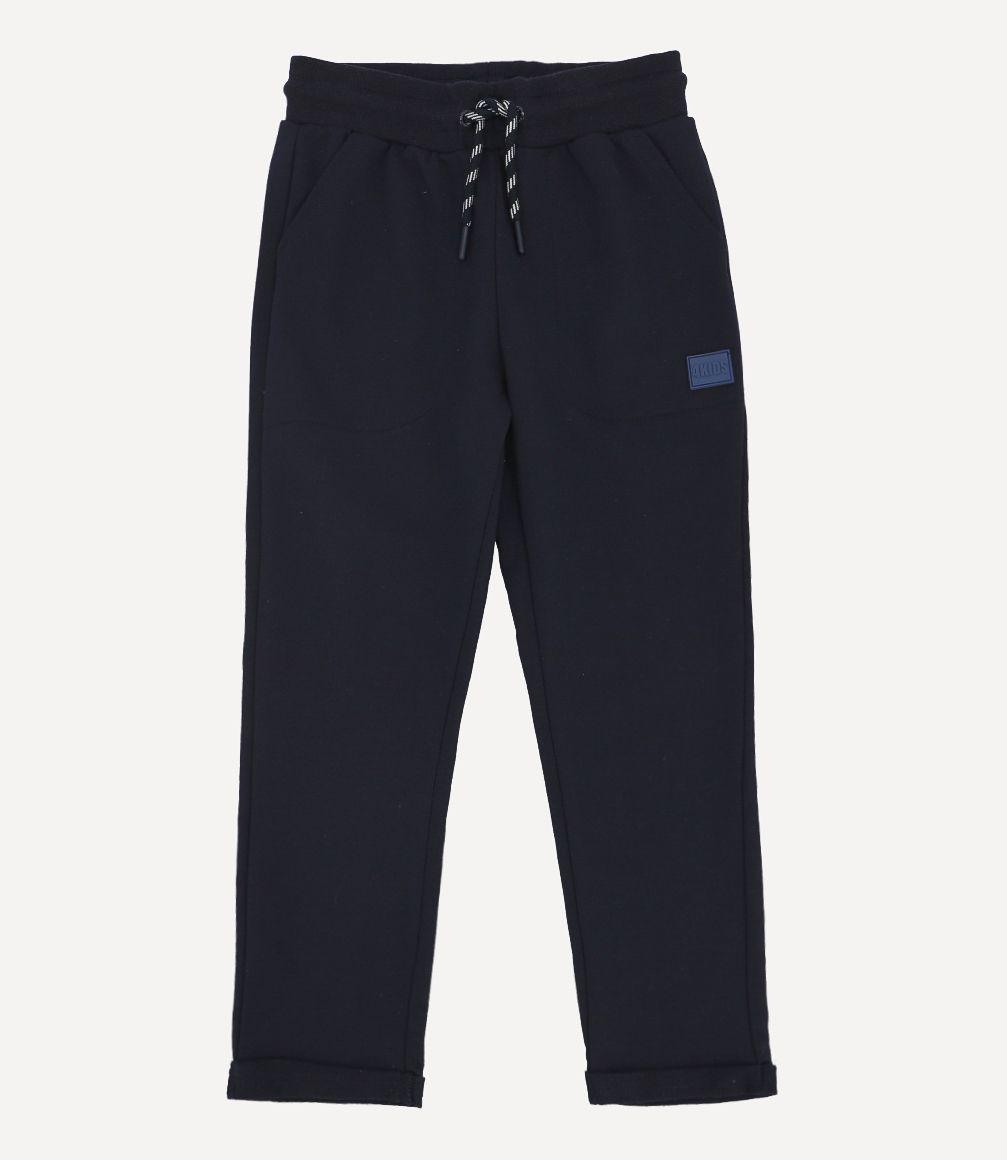 Pantalón Buzo Im Comfortable Niño Azul Marino 4 Kids-0