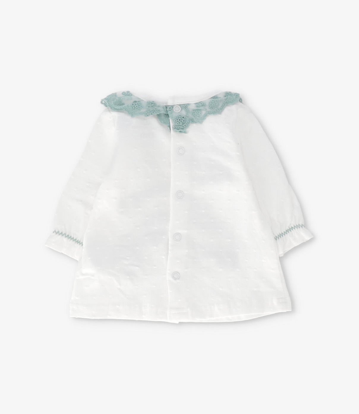 Conjunto recién nacida con oso turquesa Limonada-2