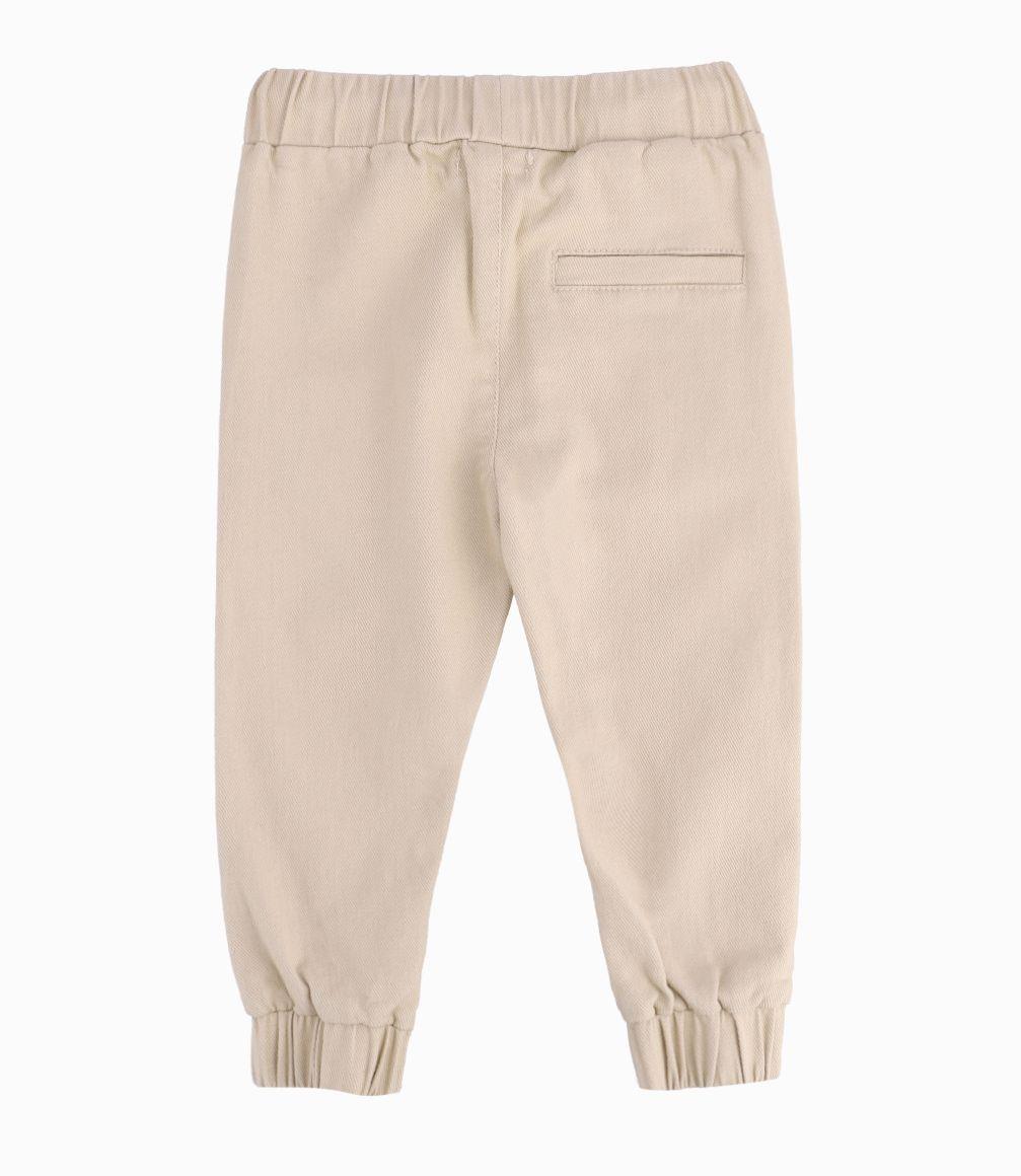 Pantalon Bebé Niño Jogger 4 Kids Beige-2