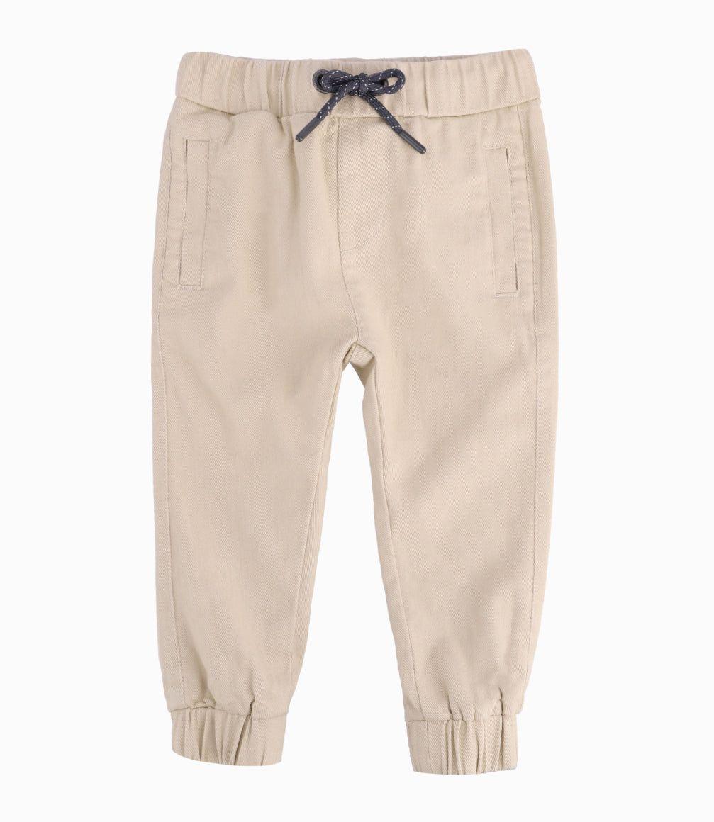 Pantalon Bebé Niño Jogger 4 Kids Beige-3