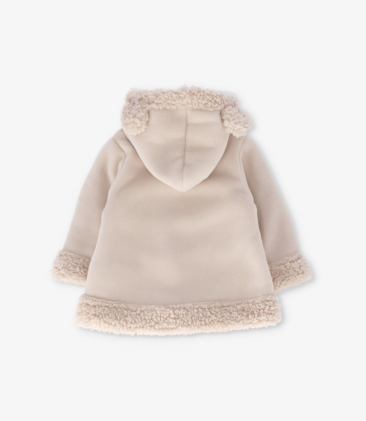 Chaqueta recién nacida con gatos beige Limonada-1