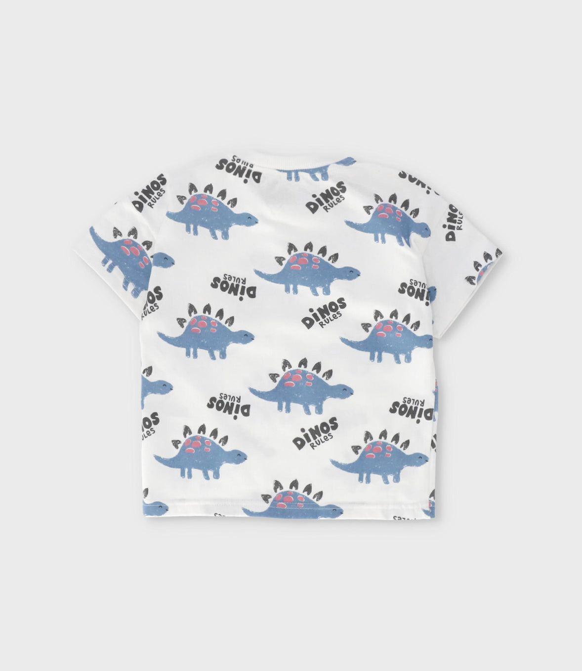 Conjunto bebé dinos crudo Black and Blue-2