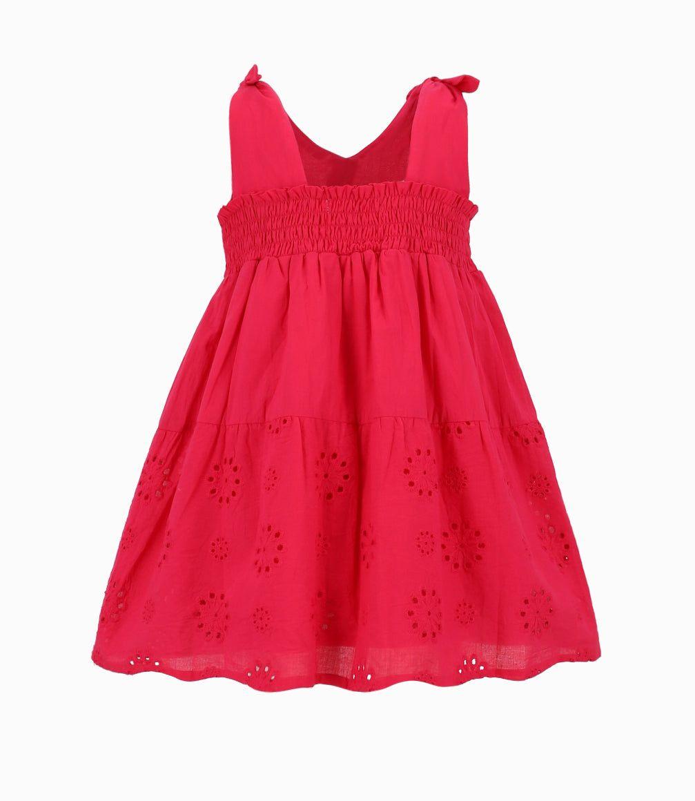 Vestido Niña Con Flores-3