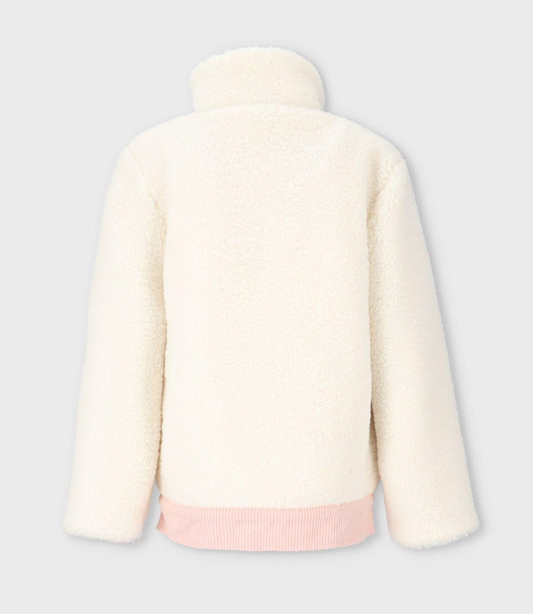 Chaqueta niña bomber blanco Limonada-1