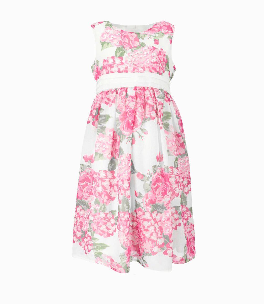 Vestido niña clásico con bolero Blanco Limonada-3