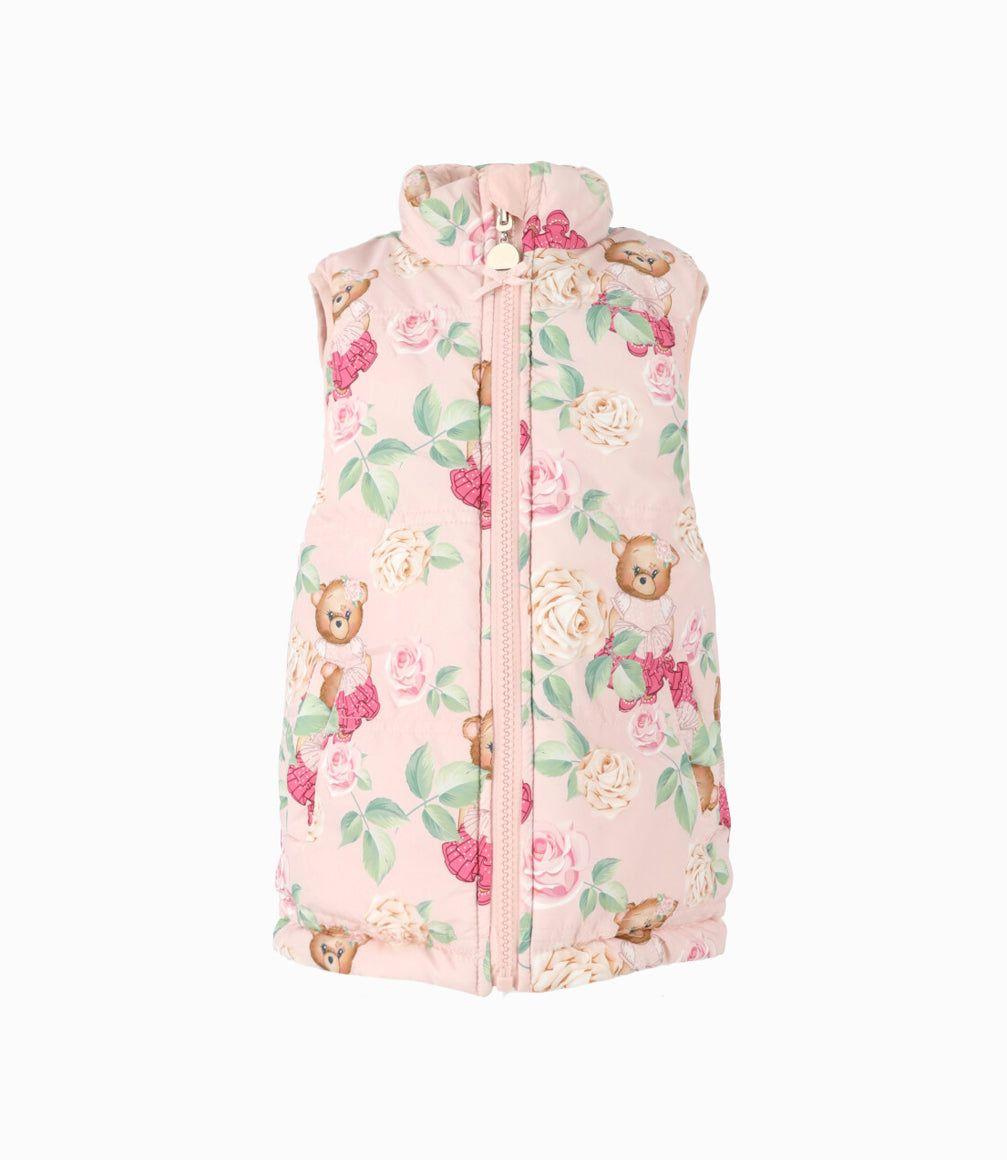 Parka niña reversible rosado Limonada-2