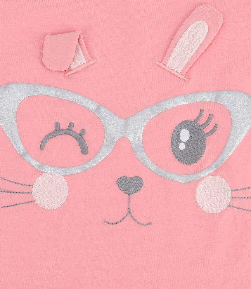 Polera Niña Con Conejo-7