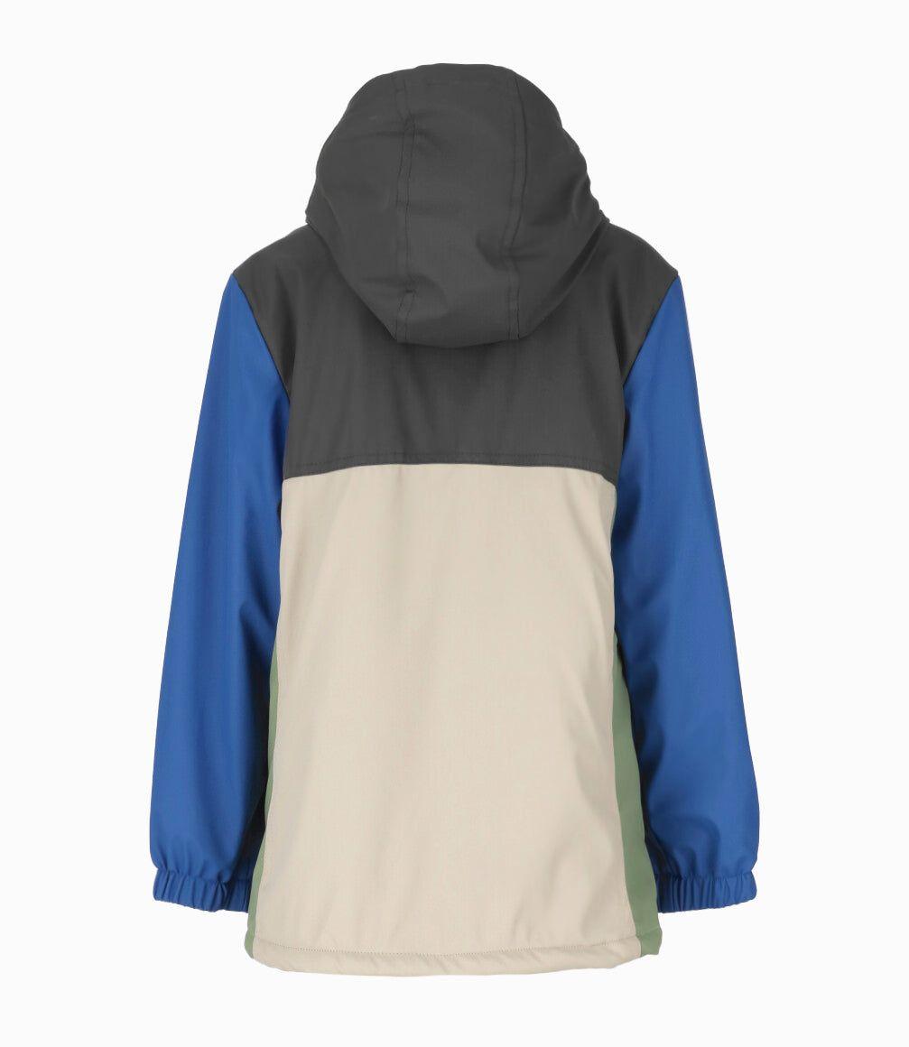 Chaqueta niño impermeable gris 4 Kids-1