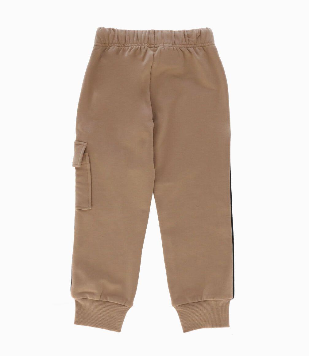 Pantalón de buzo niña con oso beige Limonada-1