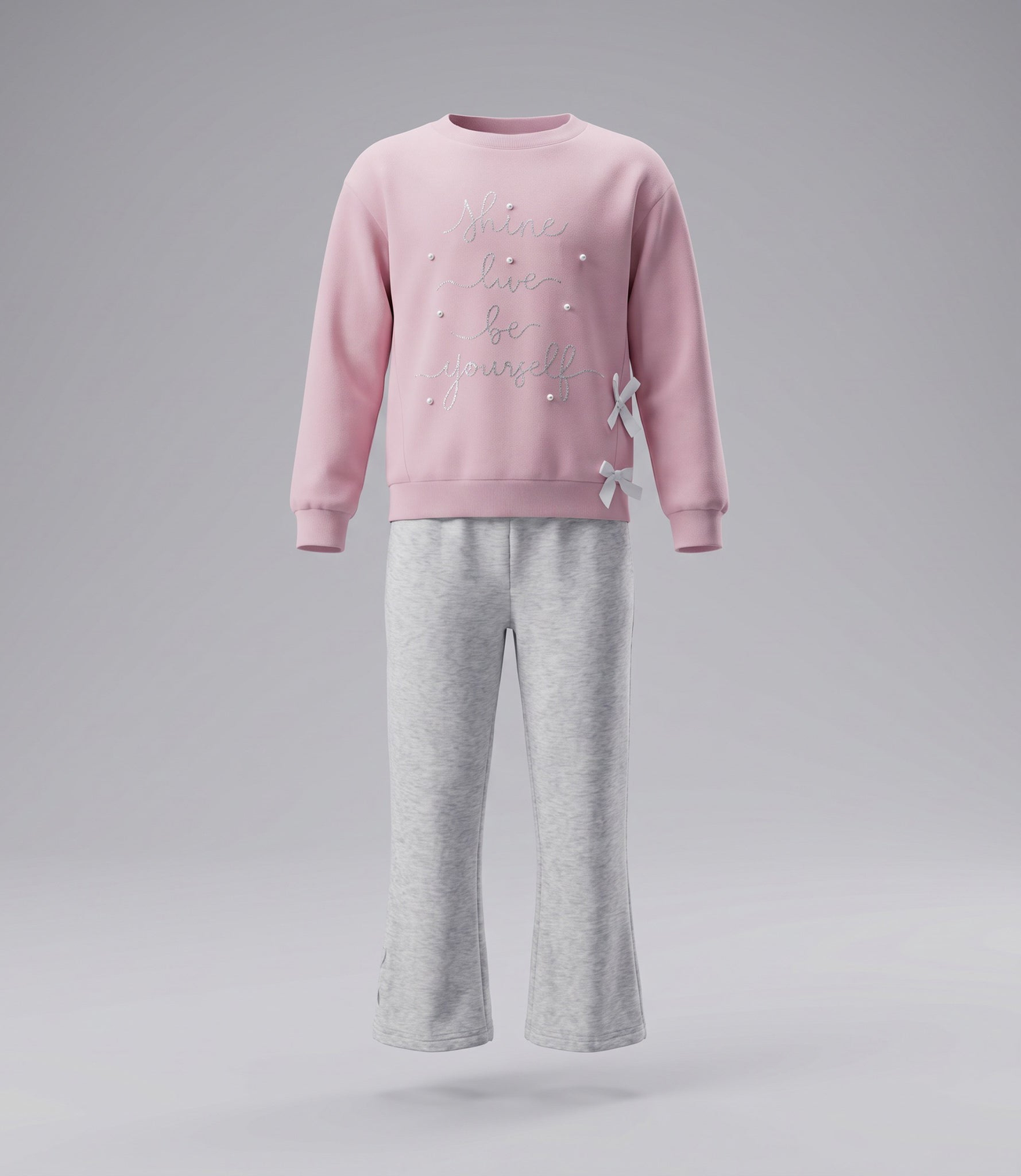 Conjunto polerón liviano y calza niña  L11221271502 rosado-1