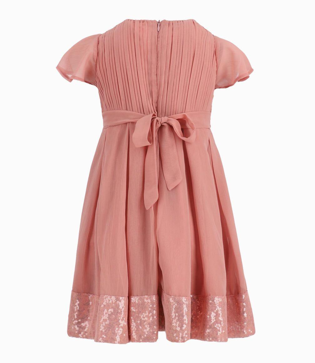 Vestido Niña Con Vuelos-5