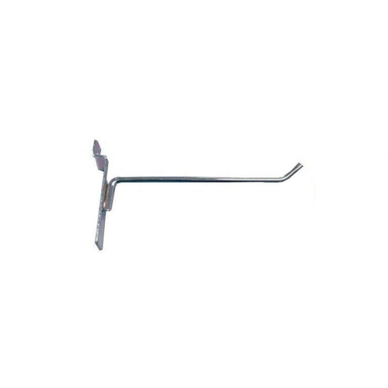 PACK DE 10-PCS GANCHERA  A PANEL RANURADO 20 CM - EXHIBIDOR-0