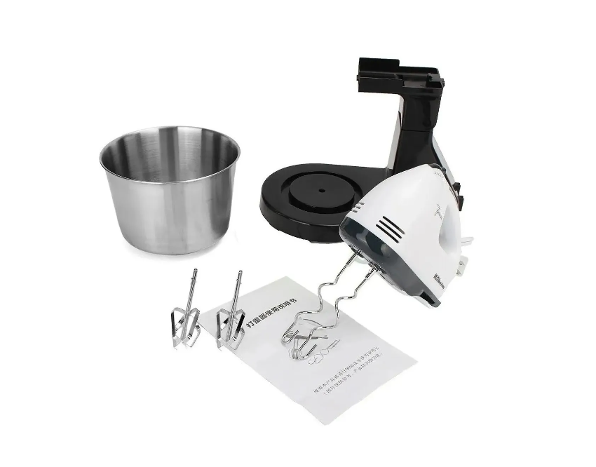 Batidora Pedestal Haeger 200w 7 Velocidades Con Bowl-0