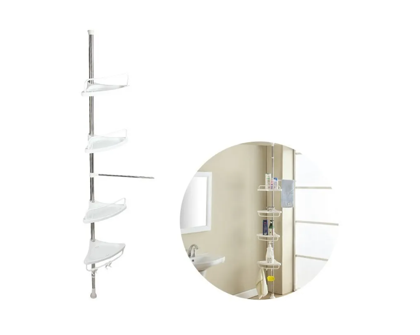 Estante Organizador Esquinero de Baño Ducha y Cocina-1