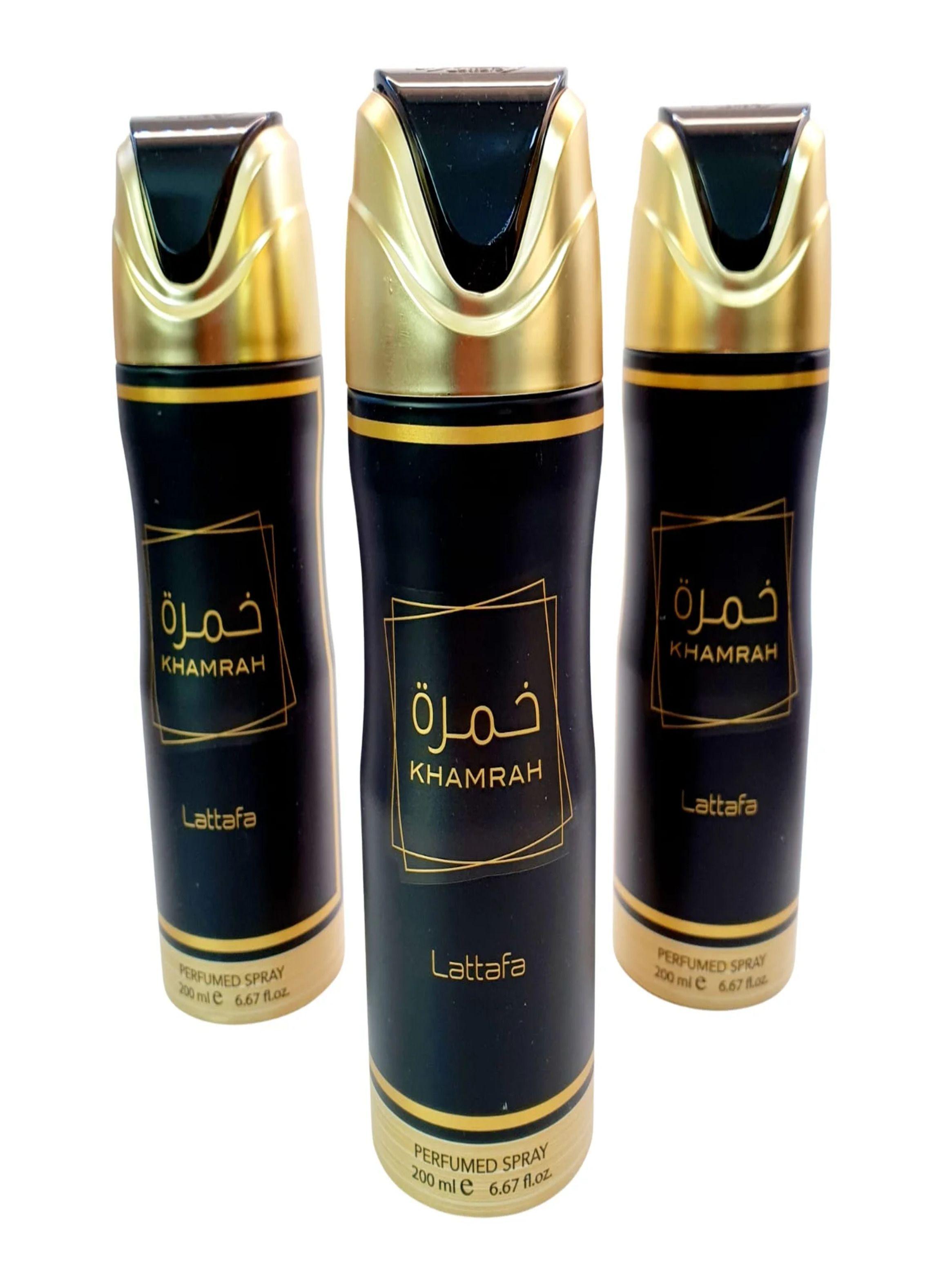 Desodorante Khamrah Perfumed Spray 200 ml de Lattafa-2