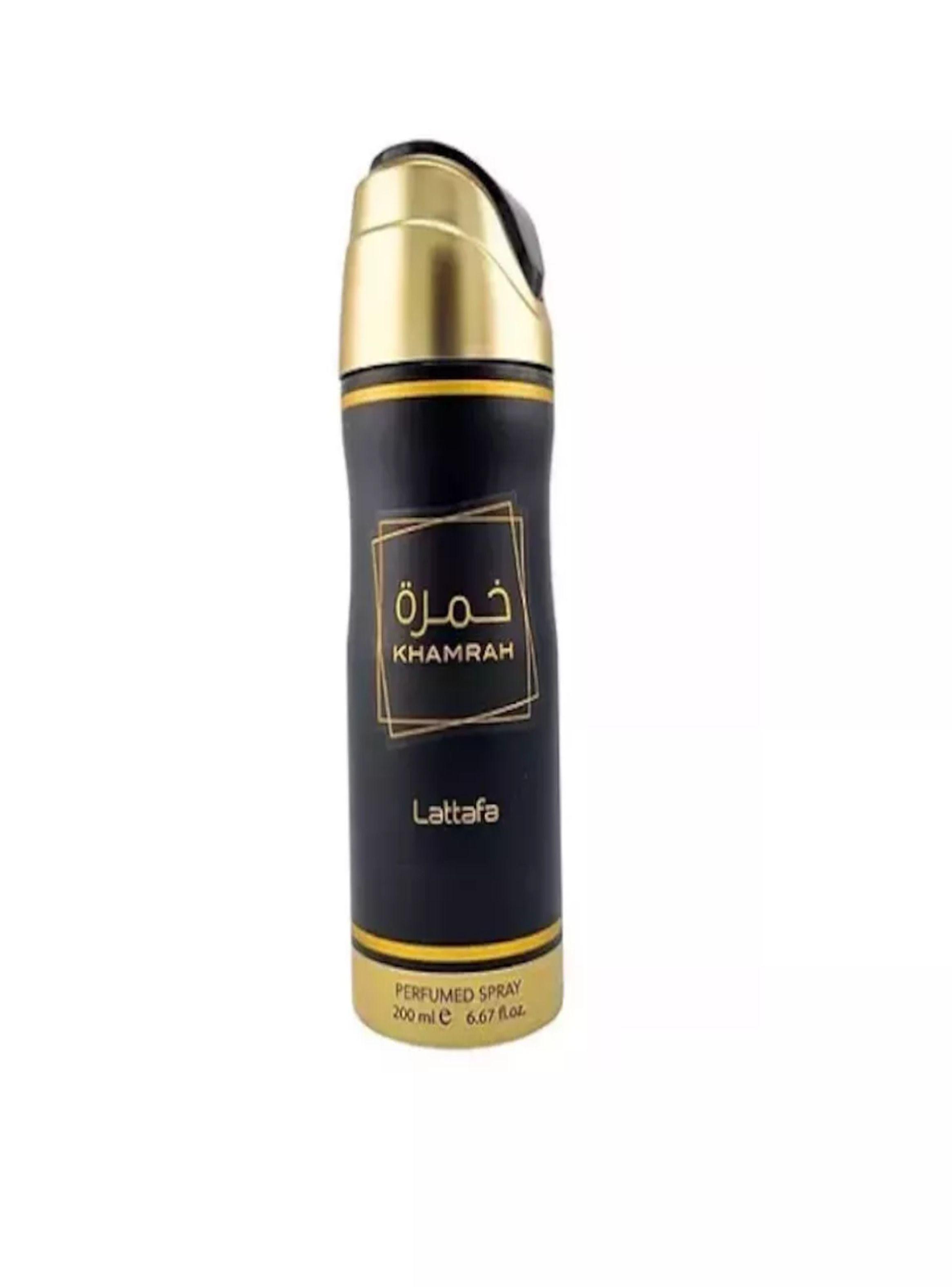 Desodorante Khamrah Perfumed Spray 200 ml de Lattafa-0