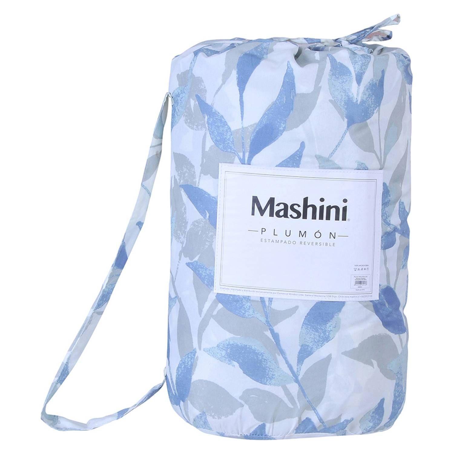 Plumon Microfibra Hojas 1.5 Plazas-3