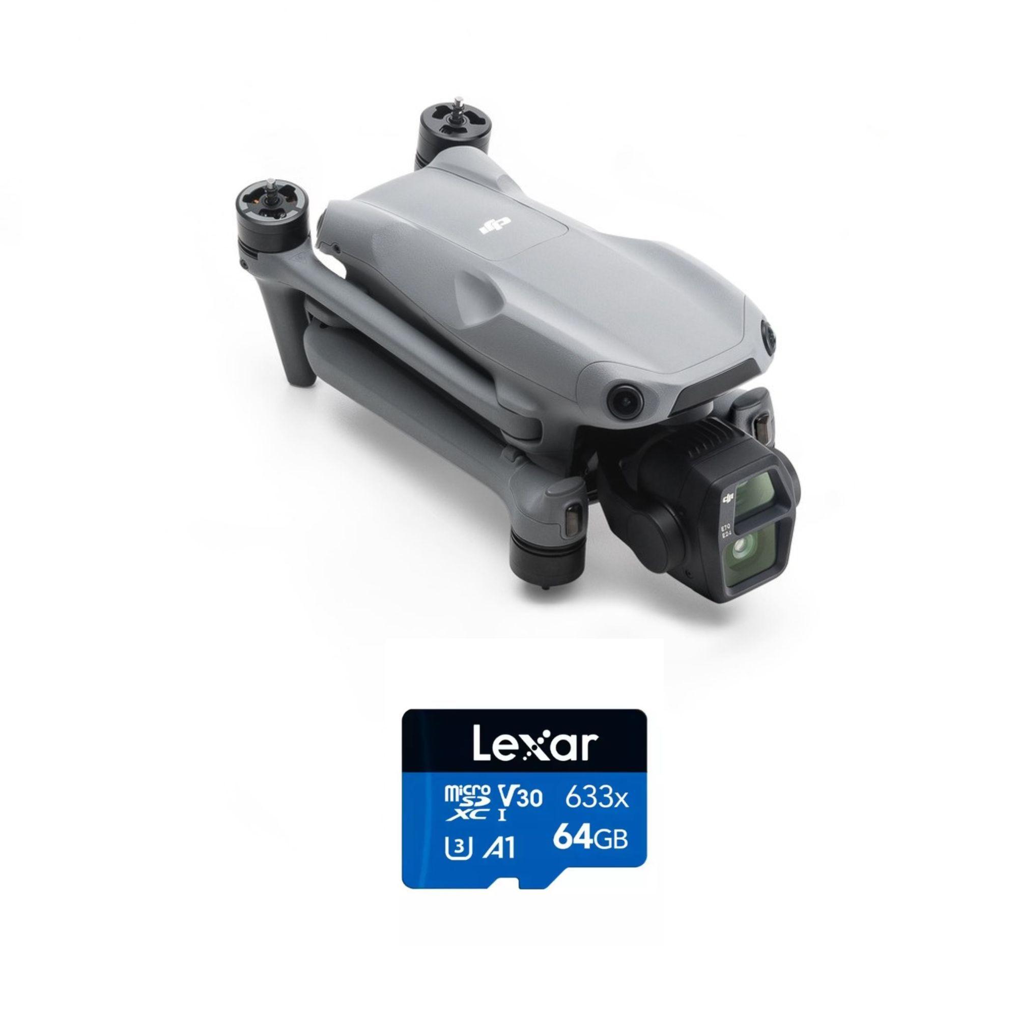 Drone DJI Air 3S RC-N3 + Tarjeta de memoria 64GB-0