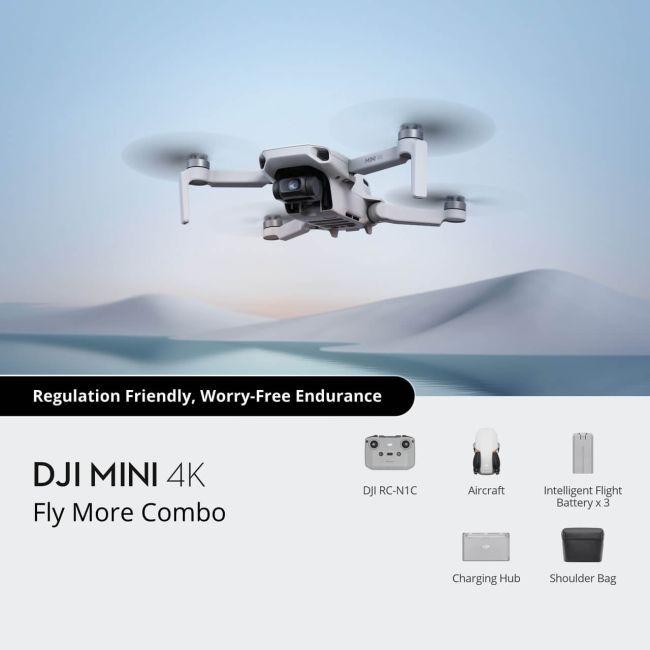 Drone DJI Mini 4K Fly More Combo + Landing + SD 64GB-3