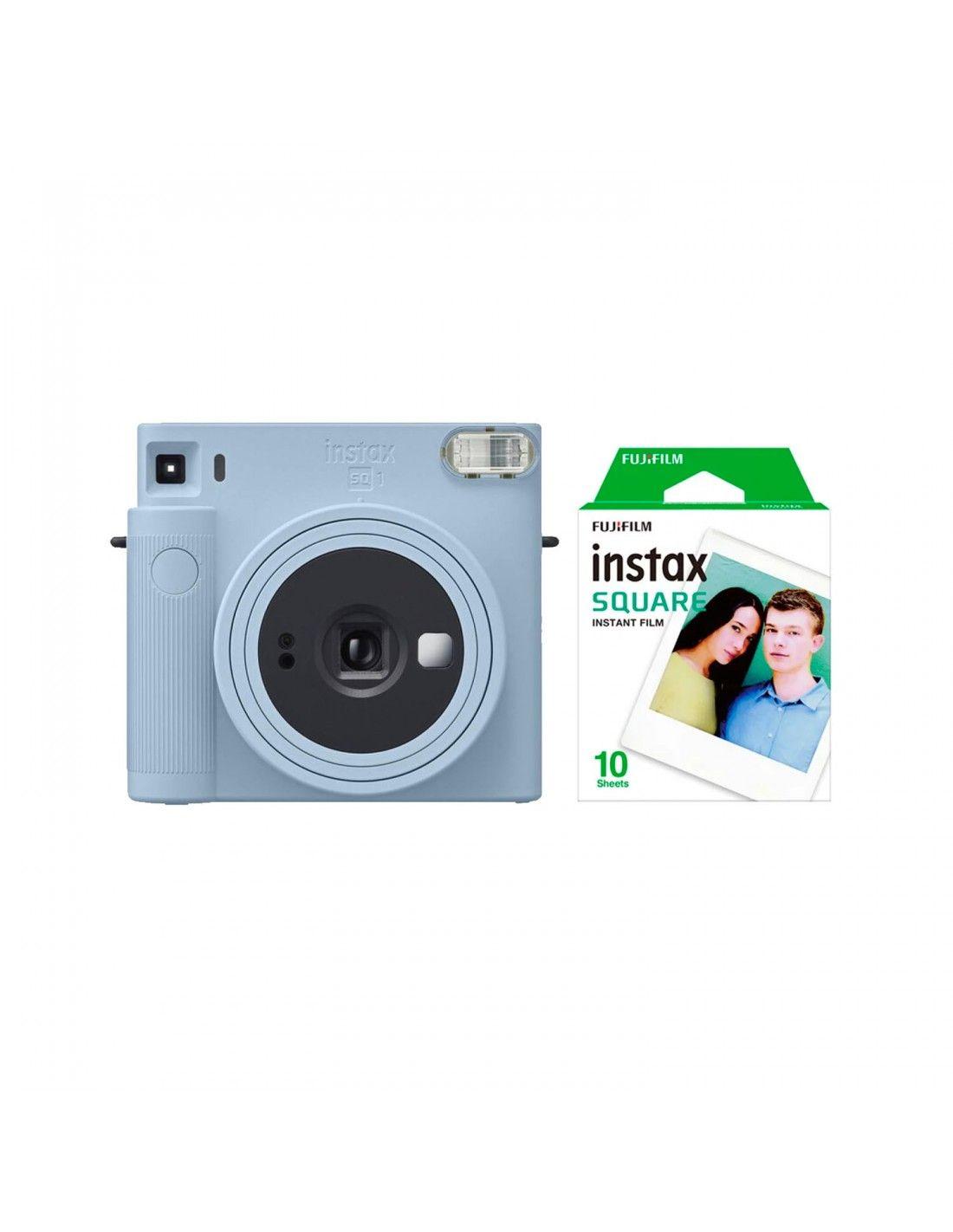 Cámara Instantánea Instax Square SQ1 + 10 Film Blue-0