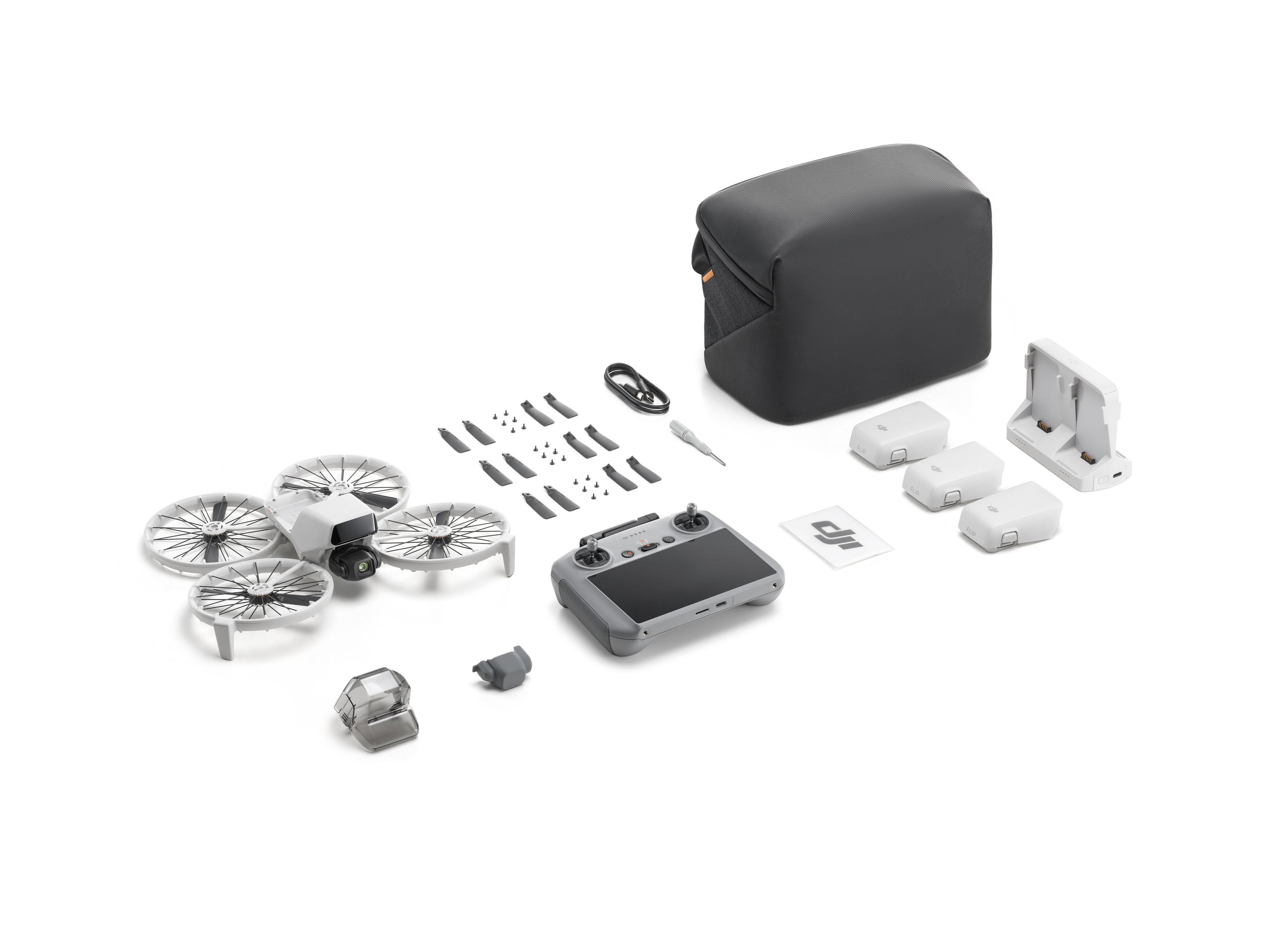 Drone DJI Flip Fly More Combo RC 2 + Landing-9