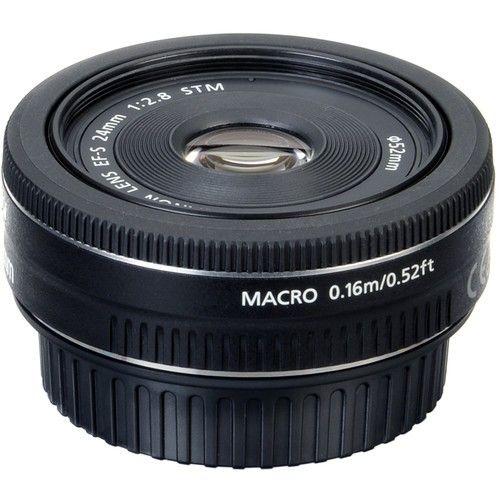 Lente Canon EF-S 24mm F2.8 STM-2