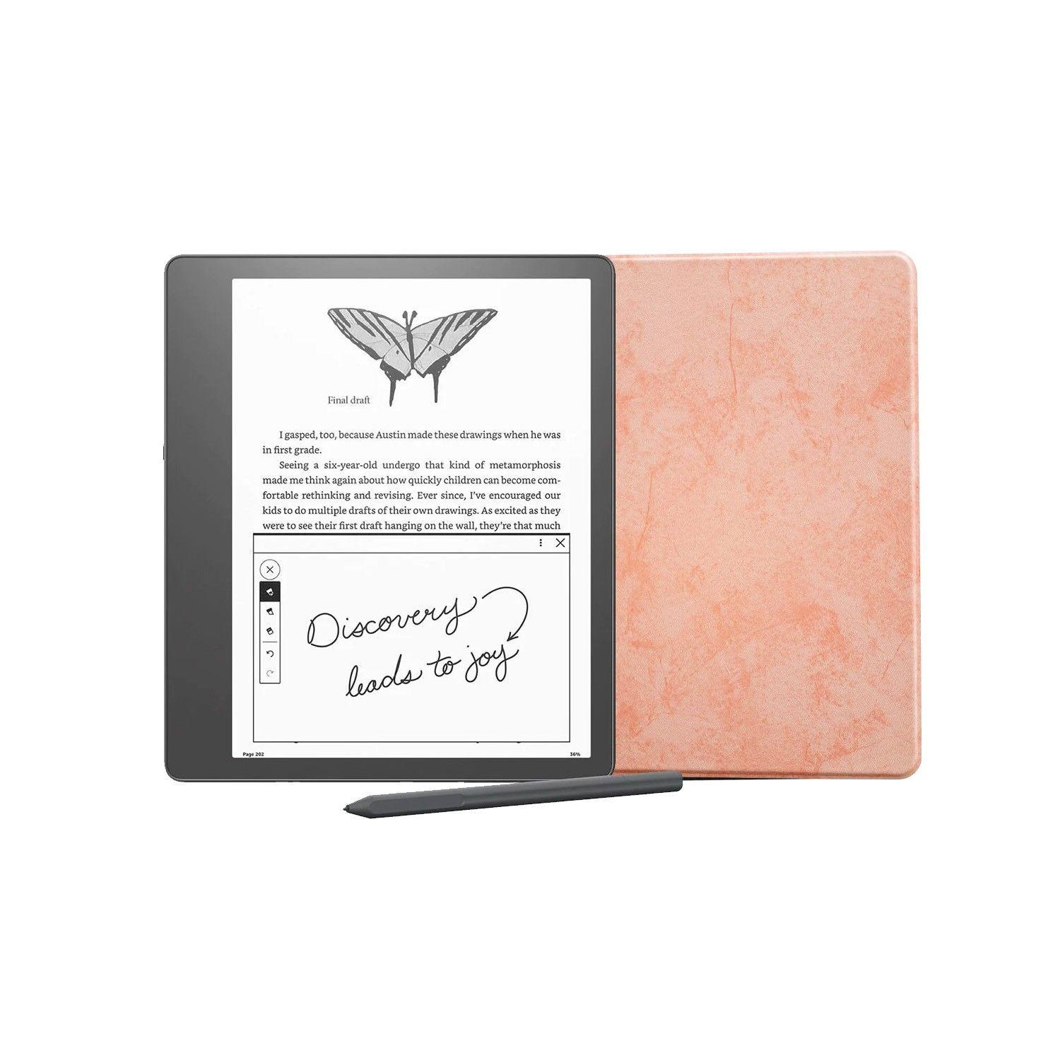E-reader Kindle Scribe 1 Gen 16GB + Funda Color Rosado-0