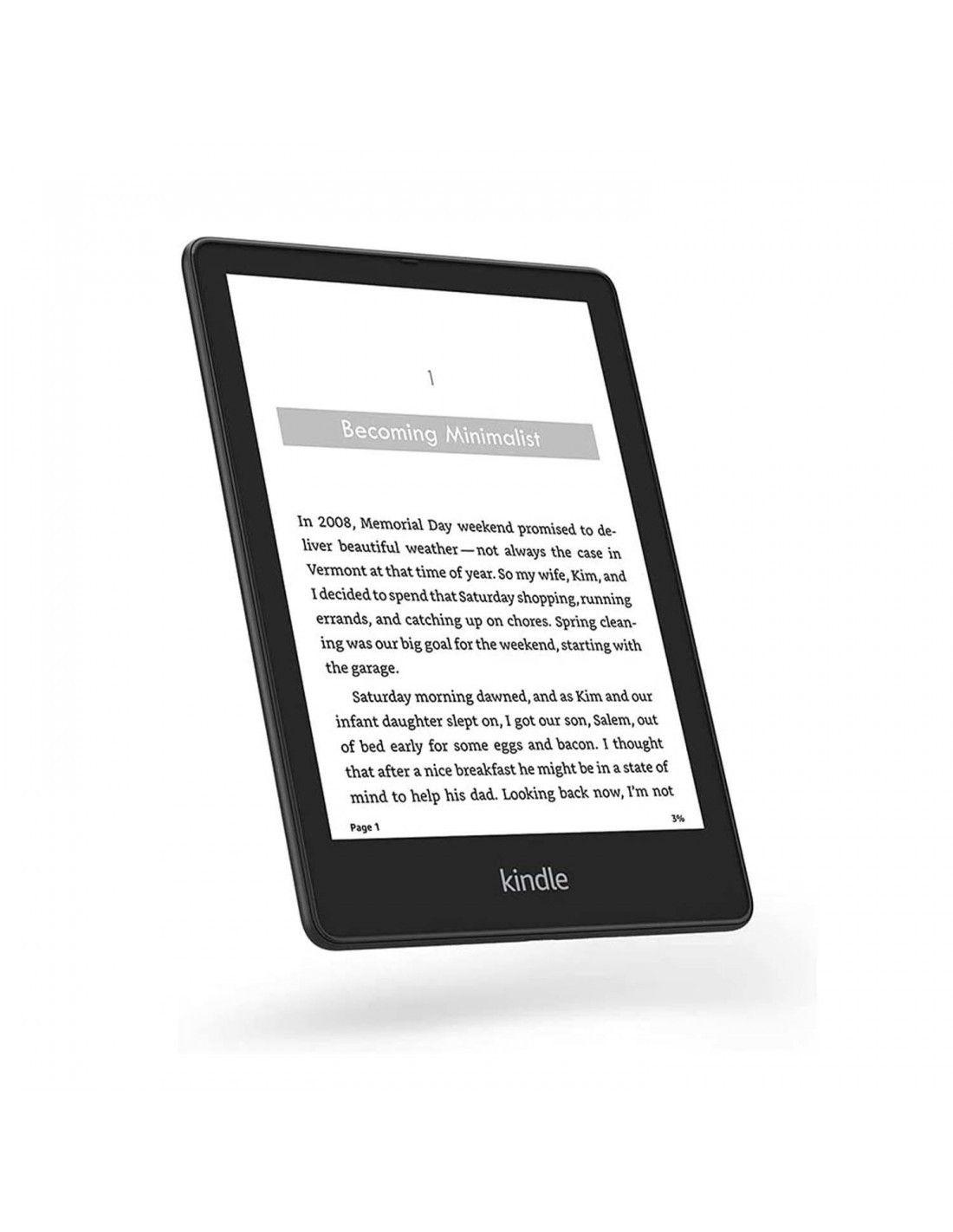 E-reader Kindle Paperwhite 2021 8GB Negro + Funda Color Azul-1