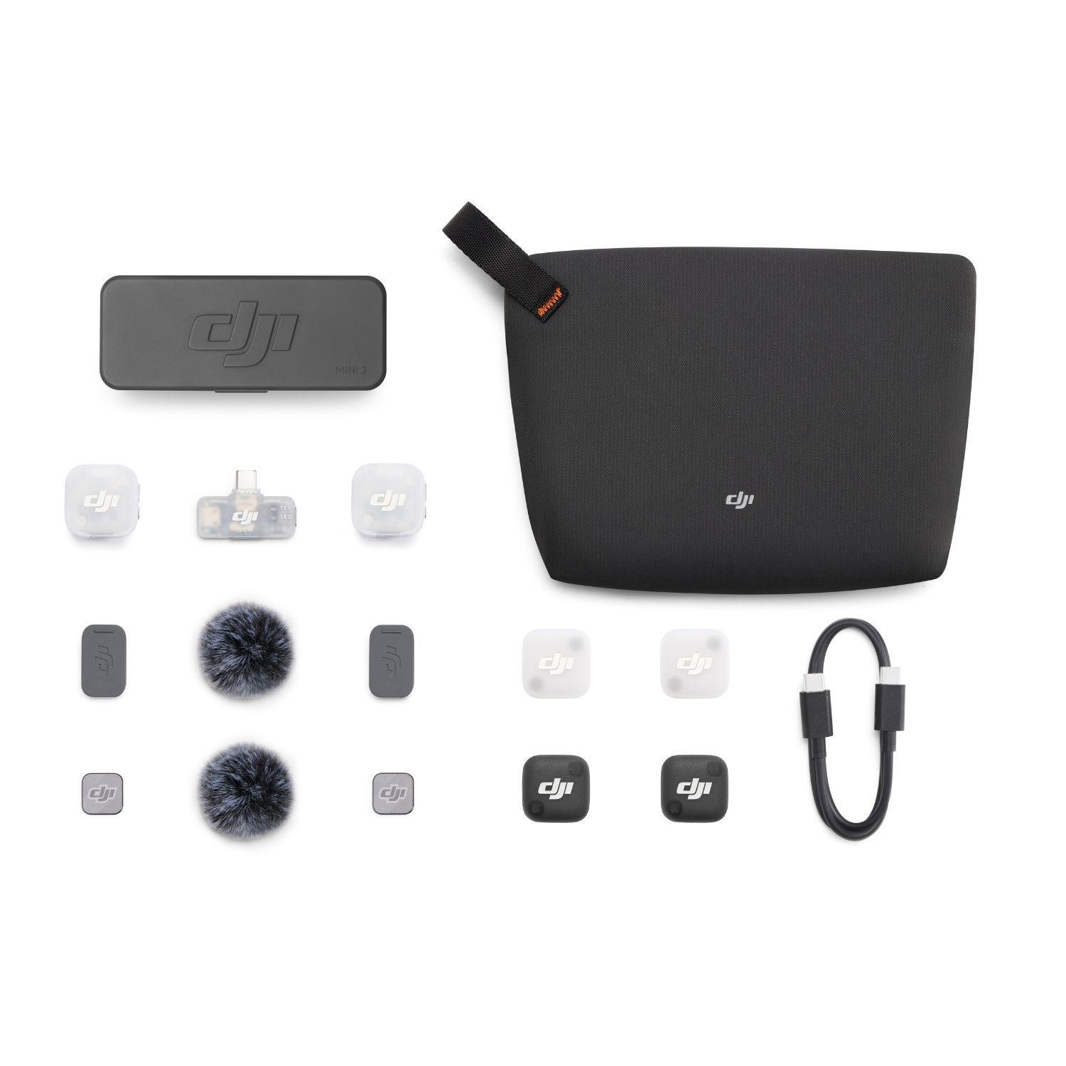 DJI Mic Mini 2 (2 TX + 1 Mobile RX + Charging Case)-2