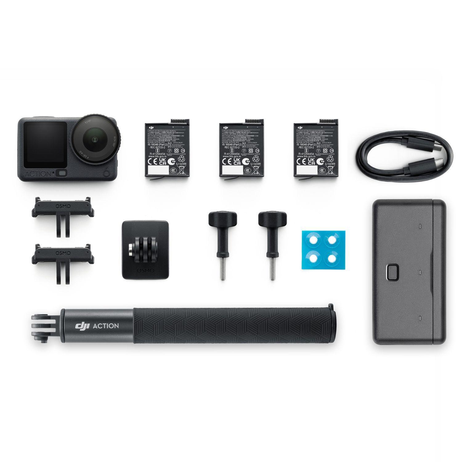 Cámara Deportiva DJI Osmo Action 6 Adventure Combo-2