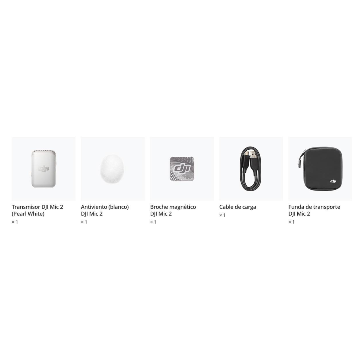 DJI Mic 2 Transmitter Pearl White-8
