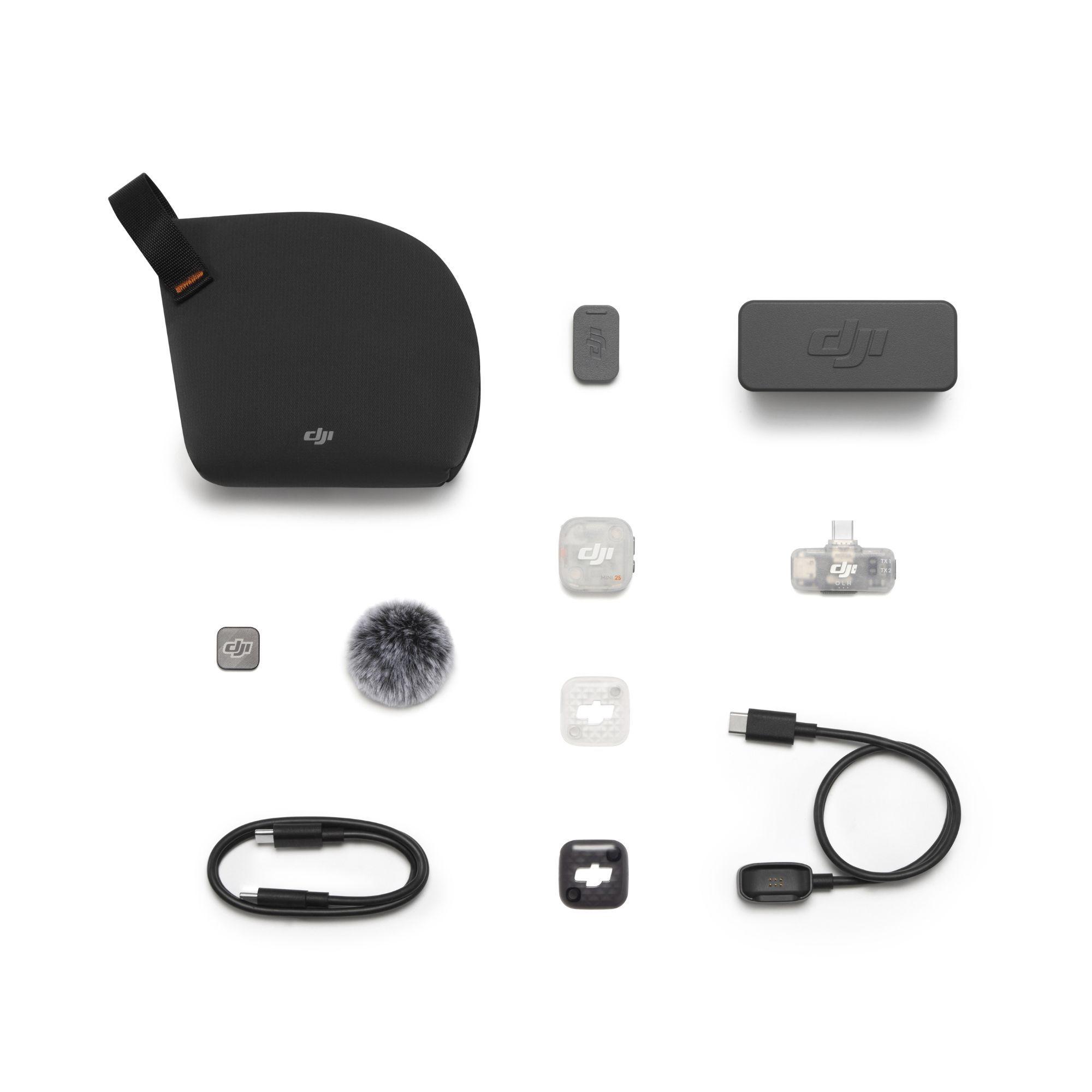 DJI Mic Mini 2S (1 TX + 1 Mobile RX + Charging Case)-0