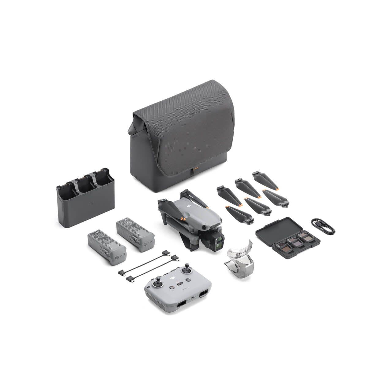 Drone DJI Air 3S Fly More Combo (DJI RC-N3)+ memoria 64GB-8